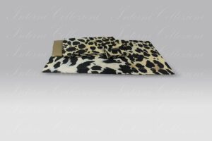 Completo Lenzuola Wild Sauvage Jaguar black Roberto Cavalli