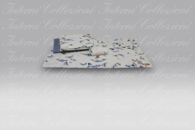 Completo lenzuola Vanessa 8430 azzurro Martha O'Neil