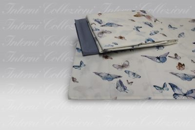 Completo lenzuola Vanessa 8430 azzurro Martha O'Neil