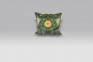 Cuscino Brocart Velour olive Designers Guild