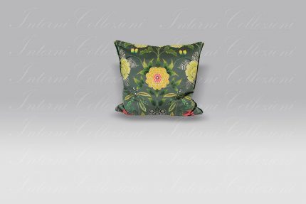 Cuscino Brocart Velour olive Designers Guild