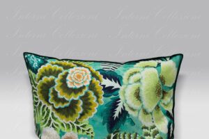 Cuscino Rose de Damas jade Designers Guild