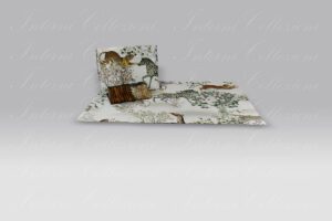Parure Copripiumino Jambo Tessitura Toscana Telerie