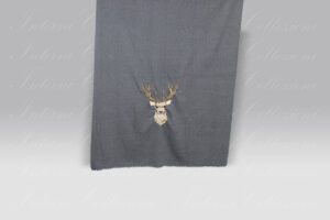 Plaid Lacrosse grigio Dea