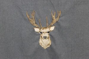 Plaid Lacrosse grigio Dea