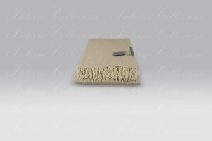 Plaid Radda beige-bianco Cecchi e Cecchi