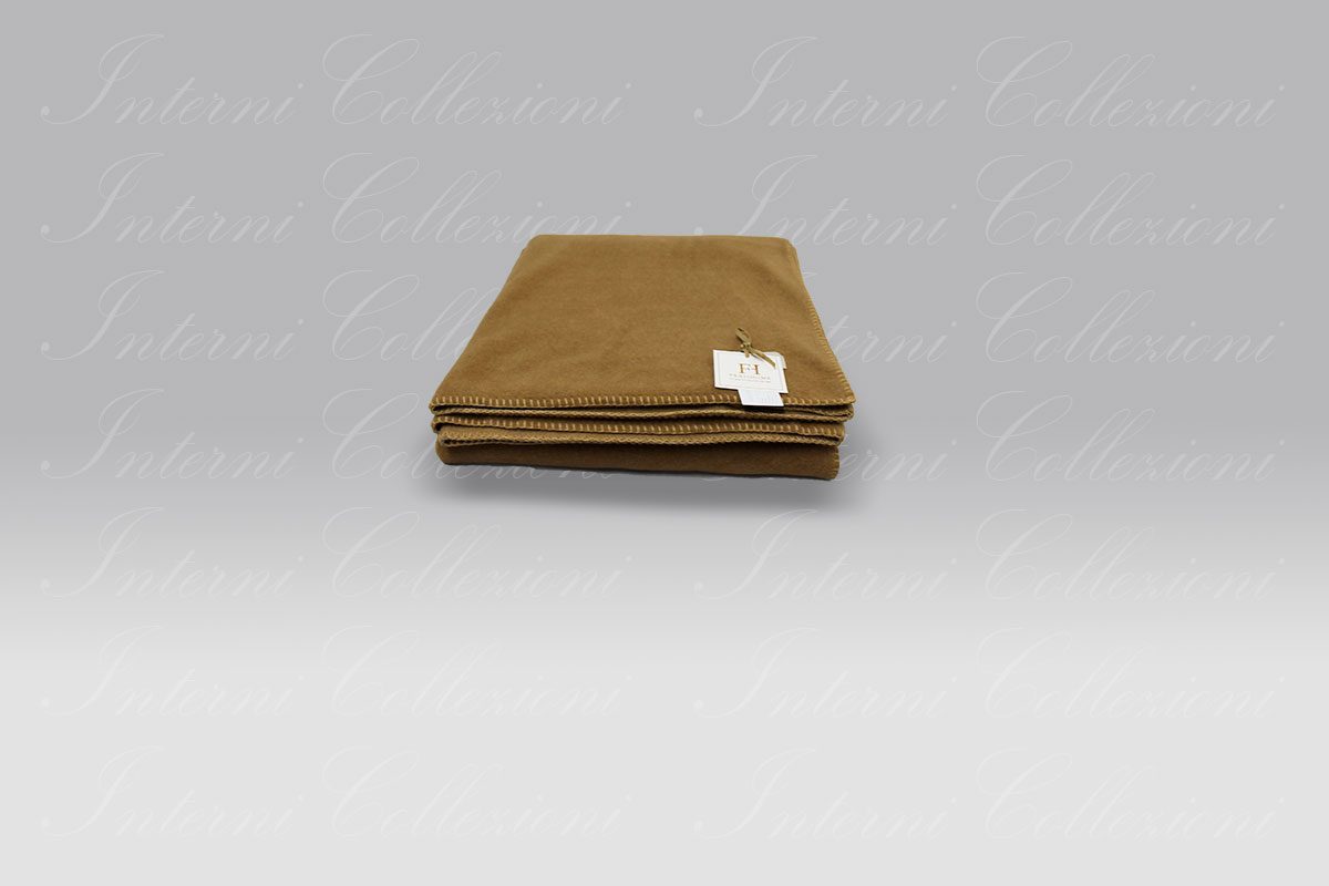 Plaid Soft Cotton pile cammello Frati Home Plaid Soft Cotton pile cammello Frati Home