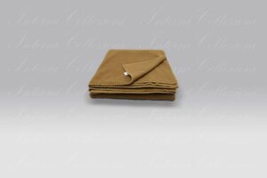 Plaid Soft Cotton pile cammello Frati Home