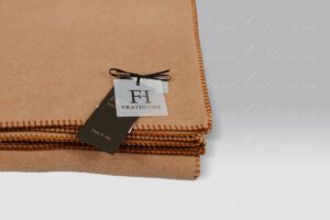 Plaid Soft Cotton mattone Frati Home