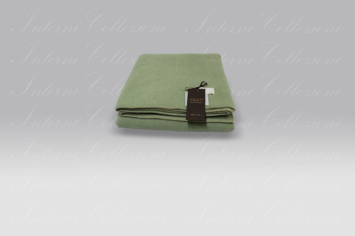Plaid Soft Cotton oliva Frati Home. Plaid Soft Cotton oliva Frati Home.