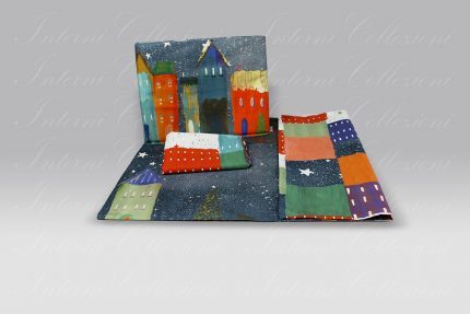 Parure Sacco Izylinens Happy Cottage Tessitura Toscana Telerie