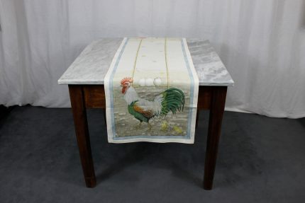Runner Roosters Tessitura Toscana Telerie