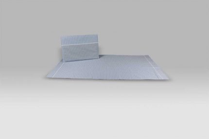 Parure Lenzuola Azimut 5474 azzurro Bossi Casa