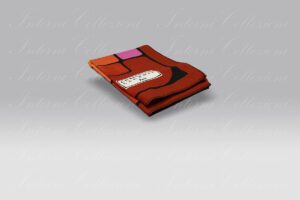 Plaid Graphe Magenta Christian Lacroix