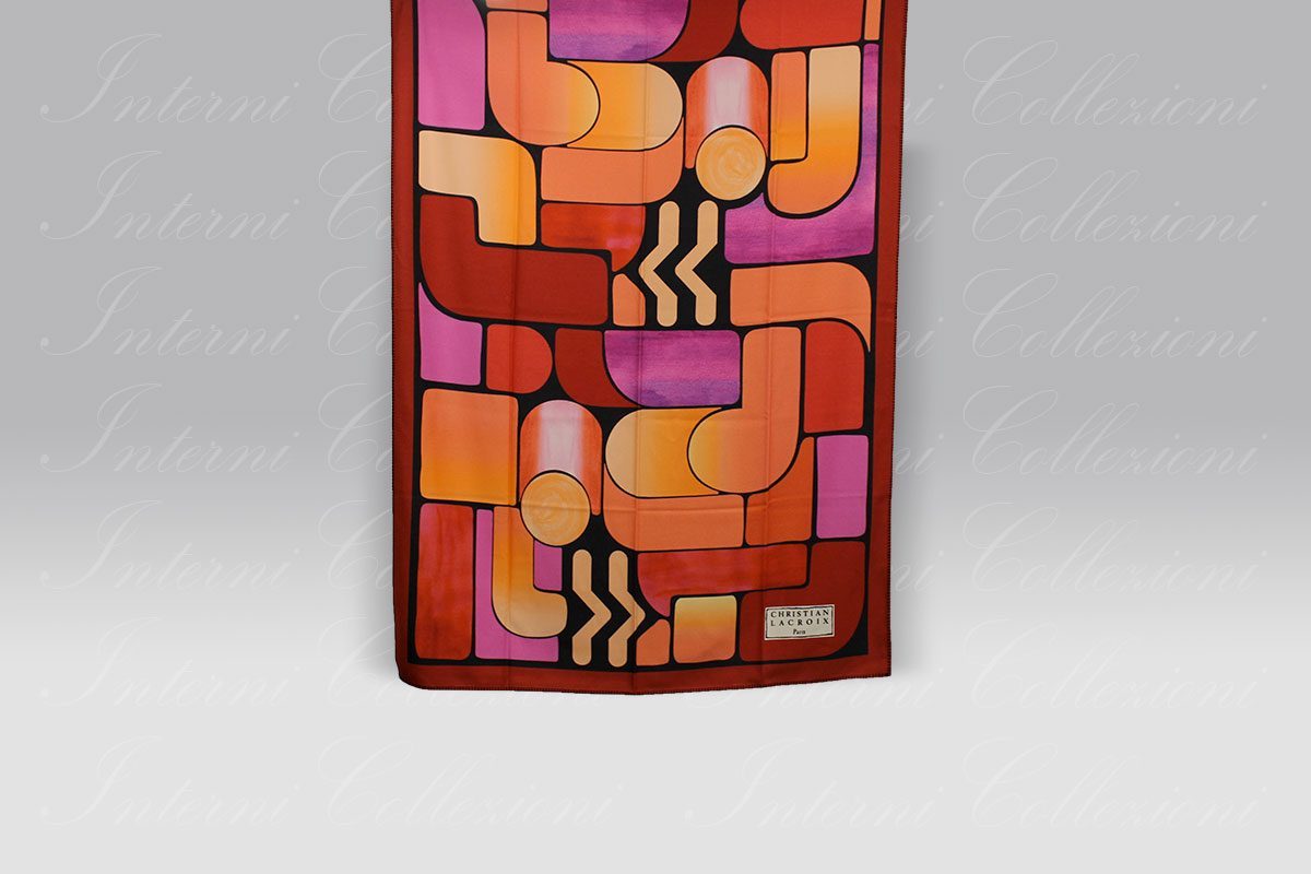 Plaid Graphe Magenta Christian Lacroix Plaid Graphe Magenta Christian Lacroix