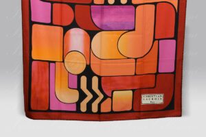 Plaid Graphe Magenta Christian Lacroix