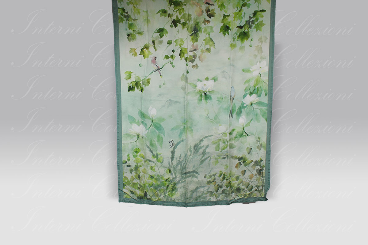 Plaid Maple Tree Celadon lino Designers Guild Plaid Maple Tree Celadon lino Designers Guild