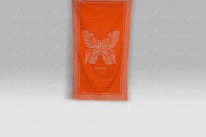 Telo Mare Butterfly corallo Borbonese
