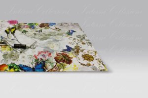 Completo Copripiumino Blaze bianco Roberto Cavalli