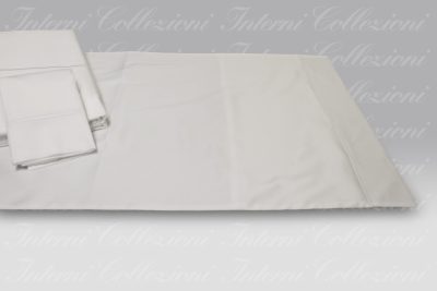 Completo Copripiumino Elite bianco Tessitura Randi