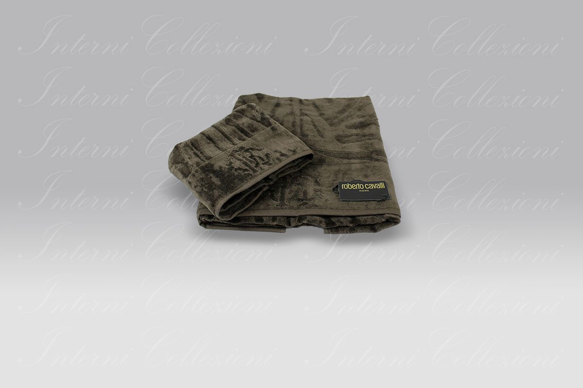 Coppia Spugna Zebrona brown Roberto Cavalli Coppia Spugna Zebrona brown Roberto Cavalli