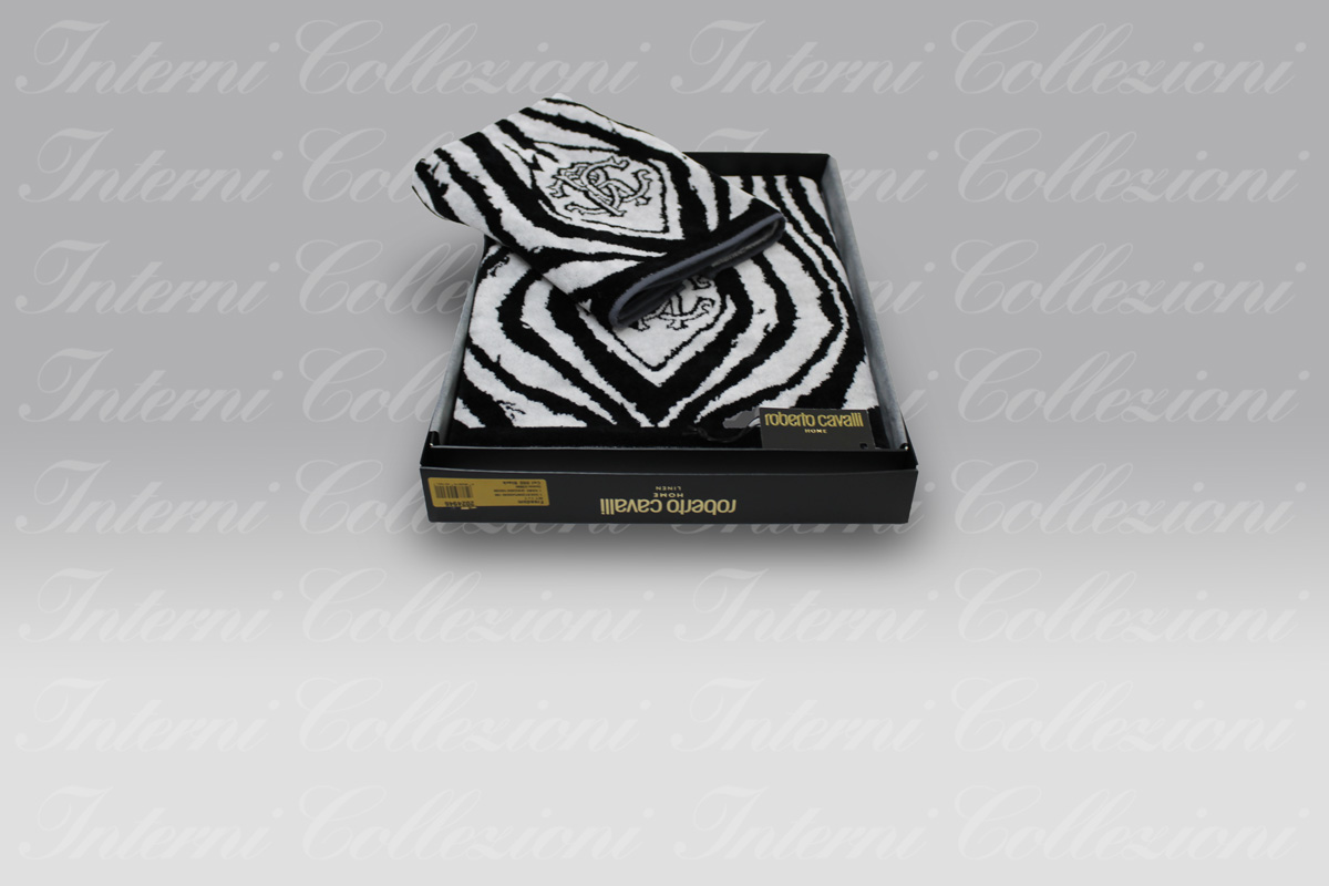 Set Spugna Freedom black Roberto Cavalli Set Spugna Freedom black Roberto Cavalli