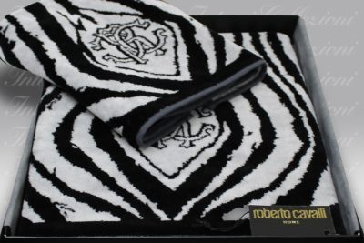 Set Spugna Freedom black Roberto Cavalli