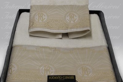Set Spugna Royal Collection gold Roberto Cavalli