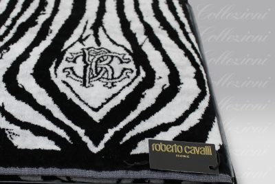 Telo Doccia Freedom black Roberto Cavalli