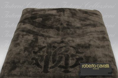 Telo Doccia Zebrona brown Roberto Cavalli
