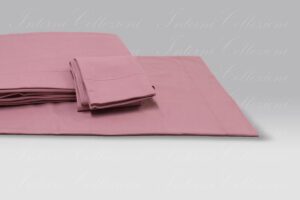 Completo Lenzuola Charme flanella rosa Forever by Svad Dondi