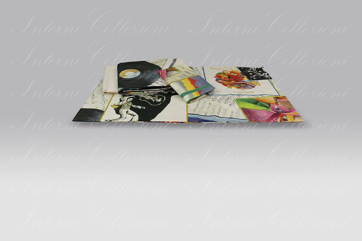 Completo Lenzuola Izylinens Vinile Dischi Tessitura Toscana Telerie Completo Lenzuola Izylinens Vinile Dischi Tessitura Toscana Telerie