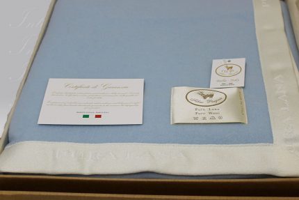 Coperta Burcina azzurro Co.Bi.