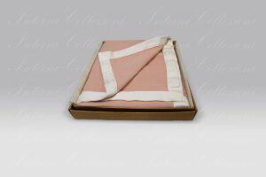 Coperta Burcina greggio rosa Co.Bi.