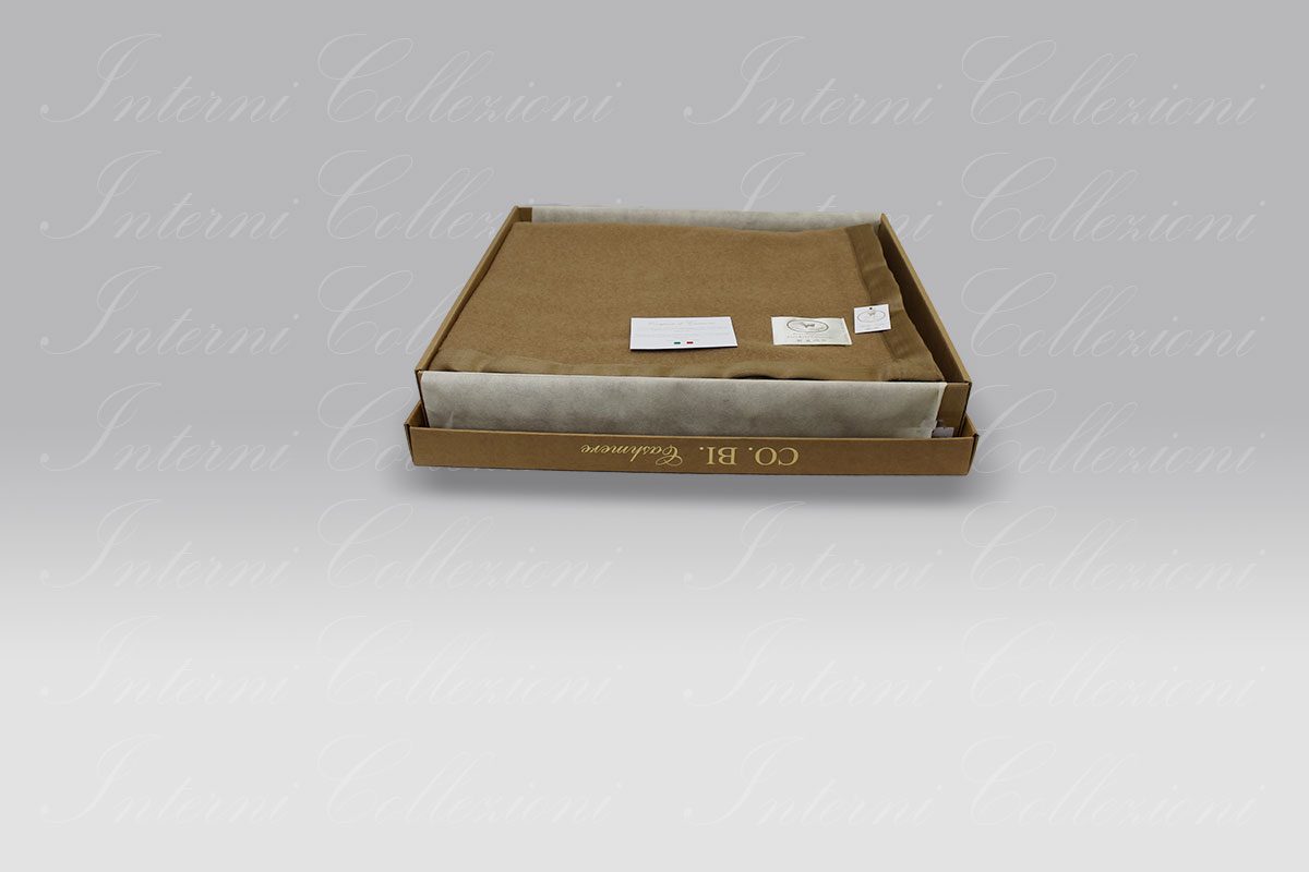 Coperta Henry cammello Co.Bi. Coperta Henry cammello Co.Bi.