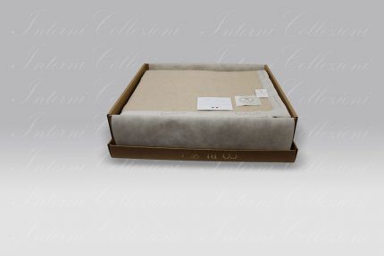 Coperta Livia tortora-greggio Co.Bi.
