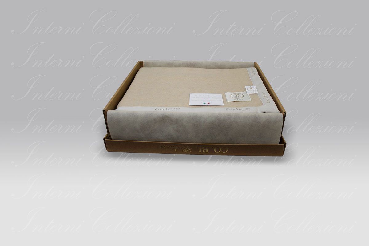 Coperta Livia tortora-greggio Co.Bi. Coperta Livia tortora-greggio Co.Bi.