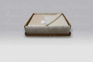 Coperta Livia tortora-greggio Co.Bi.