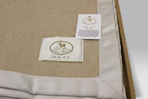 Coperta Mohair beige Co.Bi.