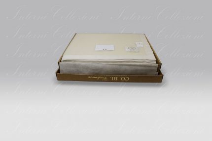 Coperta Zaira greggio-avorio Co.Bi.