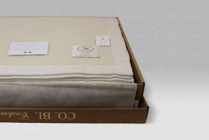 Coperta Zaira greggio-avorio Co.Bi.