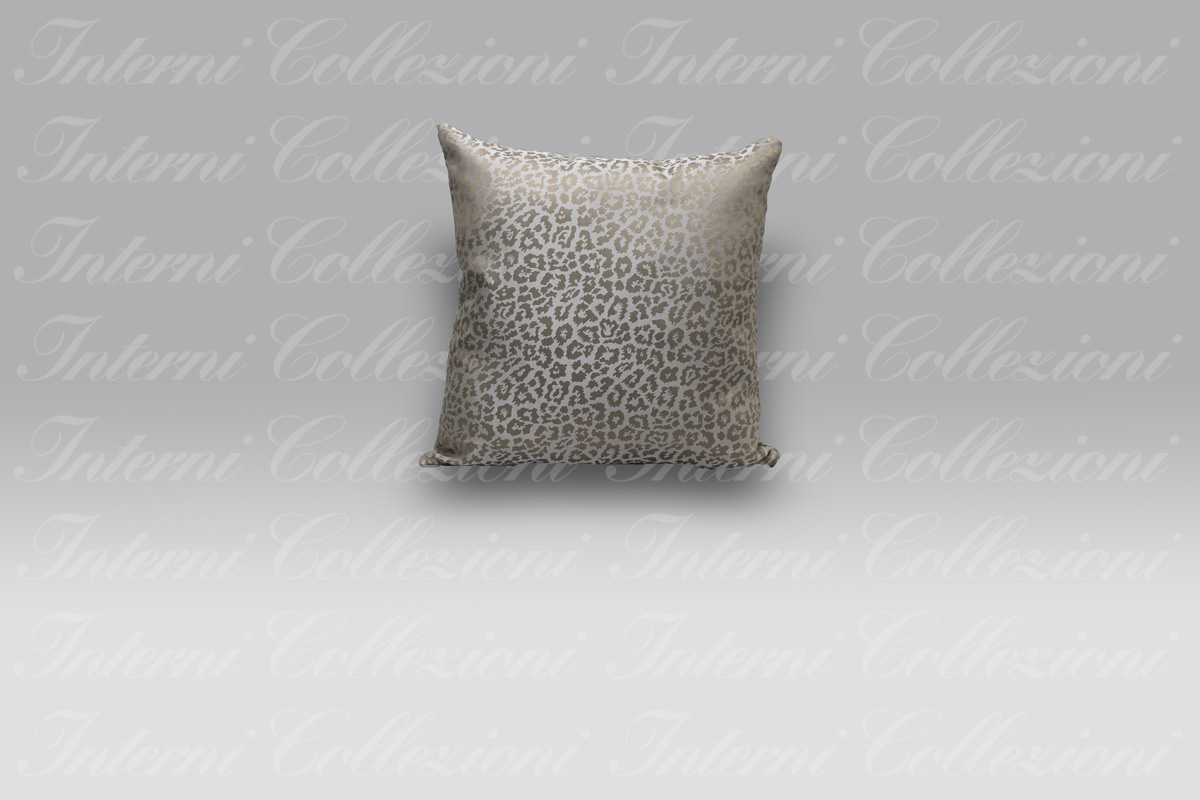 Cuscino Leopard mandorlo Reever Cuscino Leopard mandorlo Reever