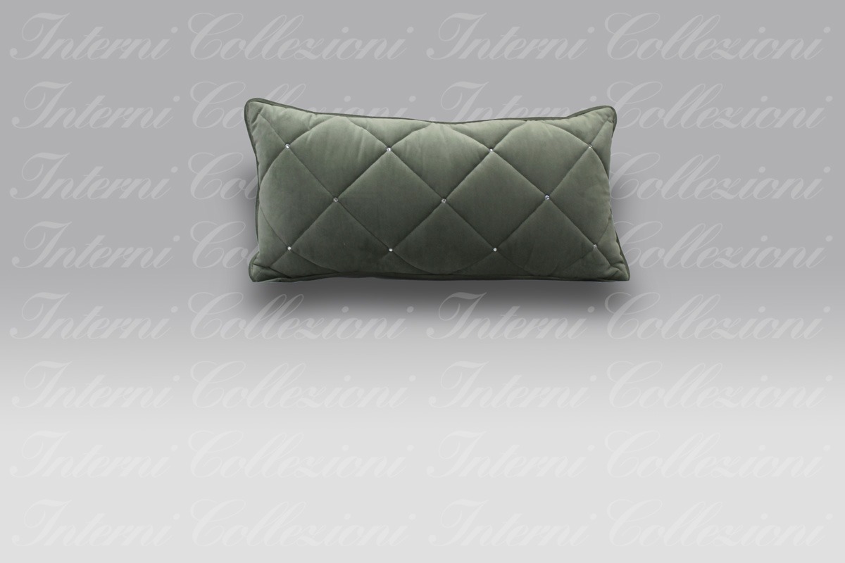 Cuscino Luce velluto militar Agostini Cuscino Luce velluto militar Agostini
