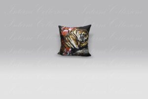 Cuscino Michelangelo black Roberto Cavalli