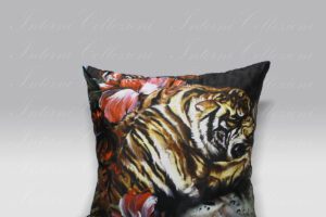 Cuscino Michelangelo black Roberto Cavalli