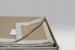 Coperta Spigato beige Co.Bi.