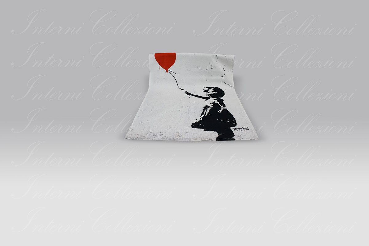 Canovaccio Bambina con Palloncino Banksy - Tessitura Randi Canovaccio Bambina con Palloncino Banksy - Tessitura Randi