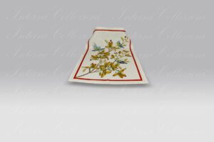 Canovaccio Cardellino rosso Tessitura Toscana Telerie