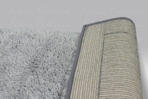 Tappeto Elysee grigio lurex Habidecor