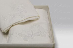Coppia Spugna Isabella bianco Blumarine